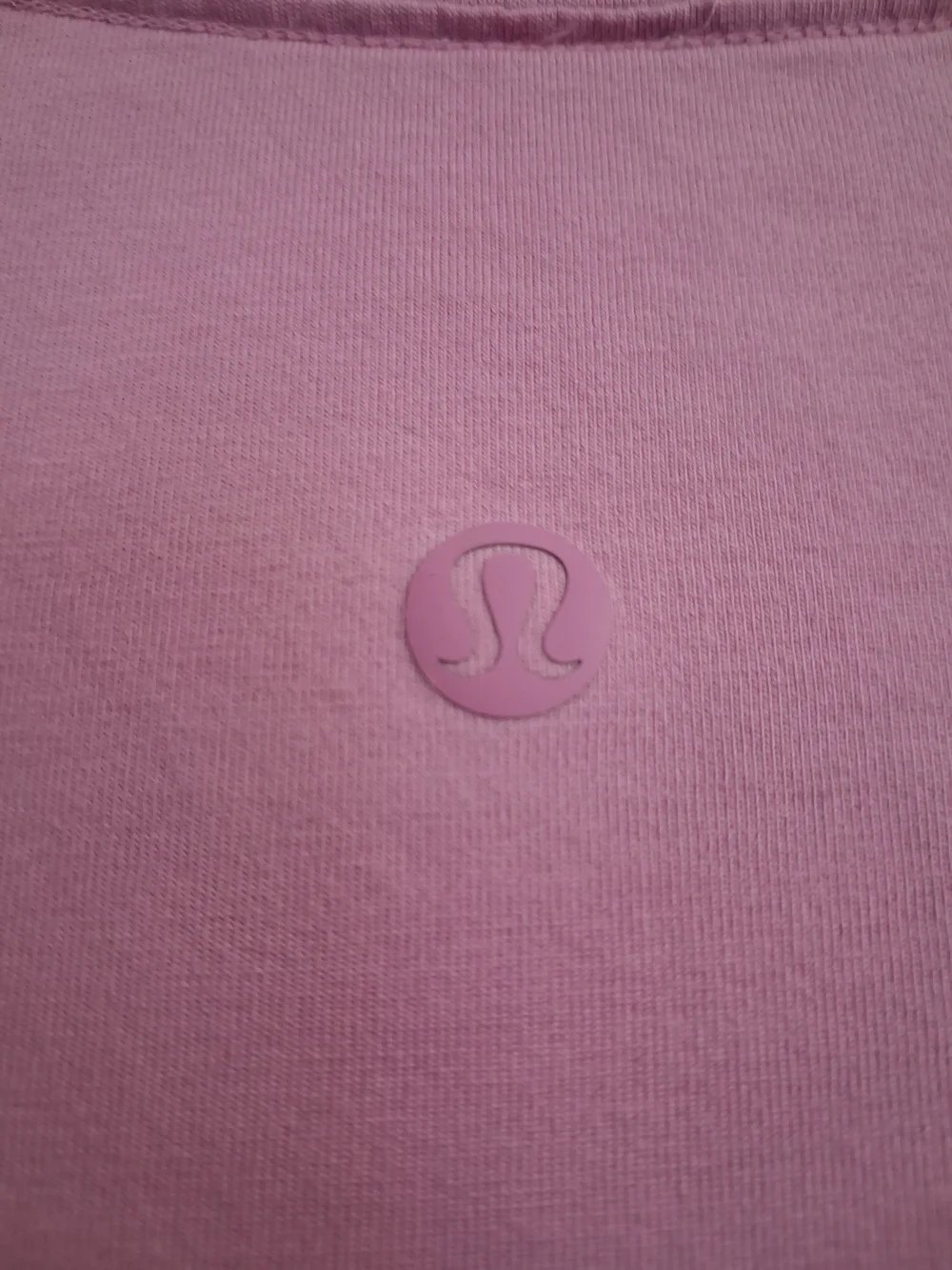 lululemon athletica Pink Crewneck Short Sleeve Top Size 6
